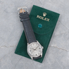 Rolex Air-King 34 Argento 5500 Silver Lining